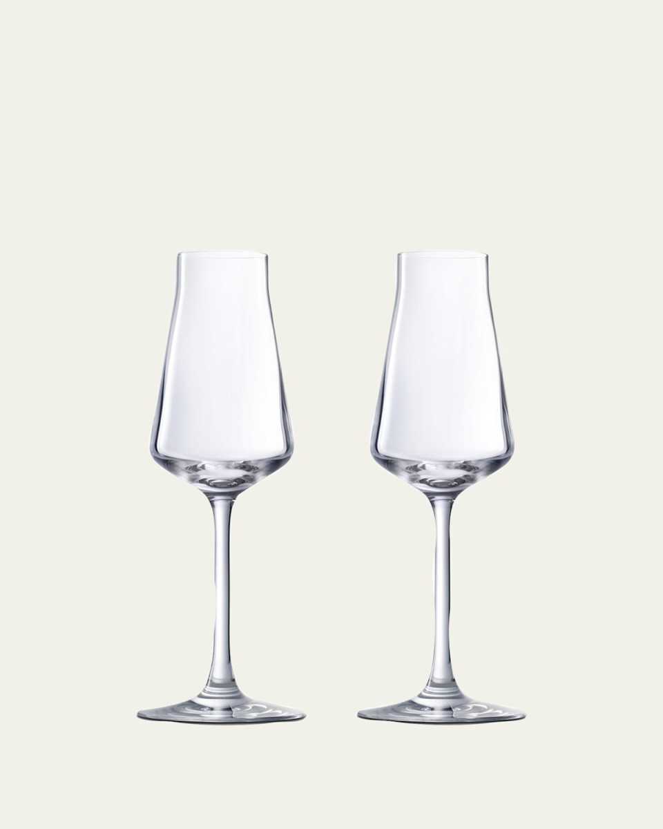 Chateau Flute Glasses, Set of 2